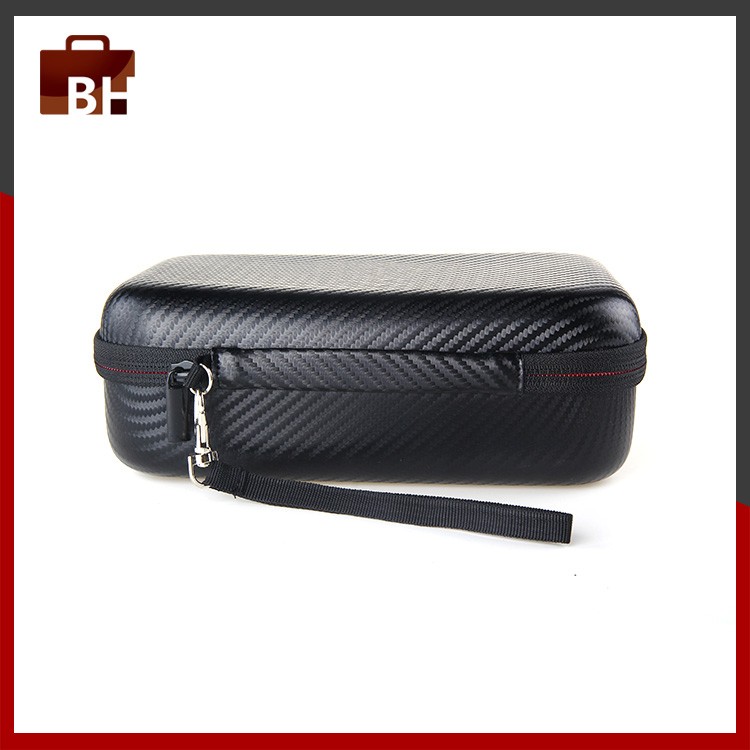 Hot Sale Free Sample Black PU Braided Pattern EVA Kit Case