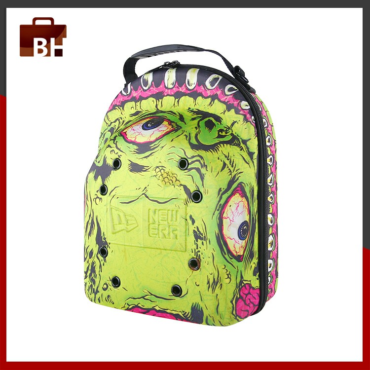 Halloween Scary Pattern Thermoformed EVA Hat Carrier