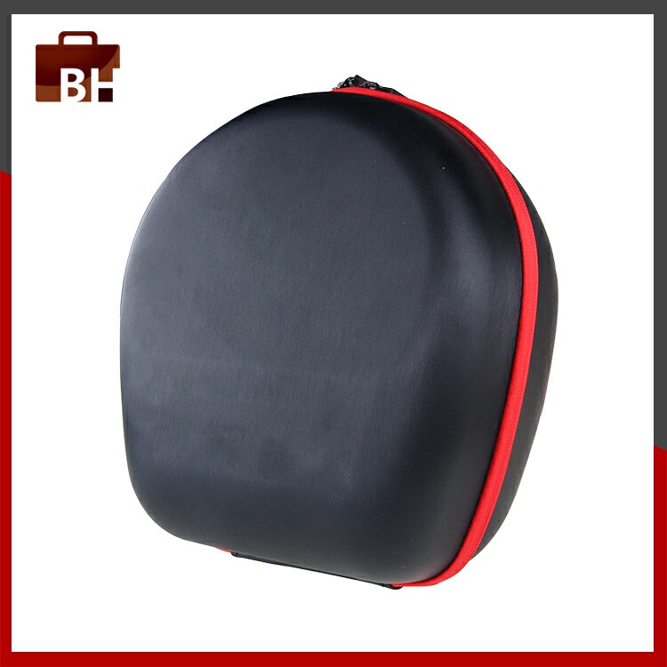Promotional PU Leather Coated EVA Headphone Case Bag