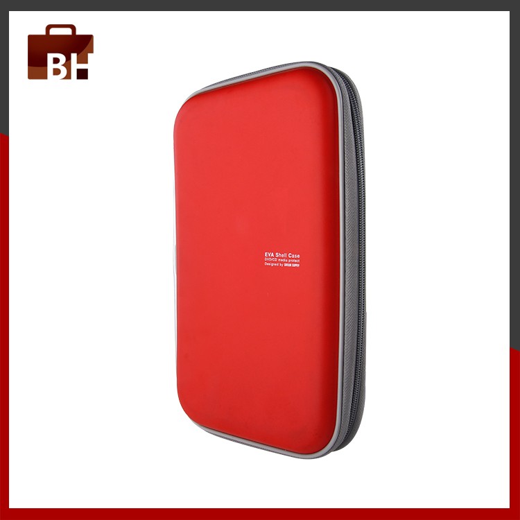 Shockproof PU Coating Custom Carrying EVA CD Case