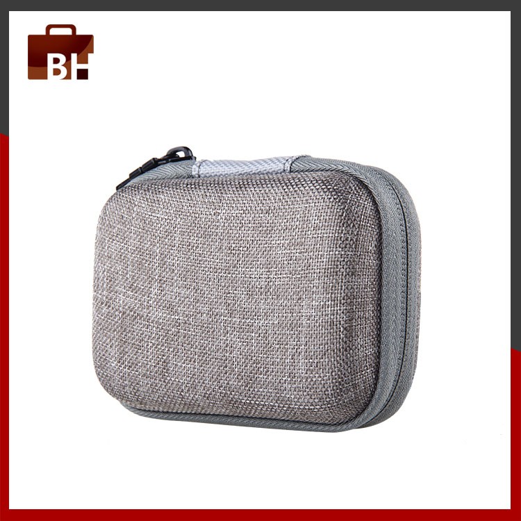 Portable Earbud Accessories Carrying EVA Earphone Pouch