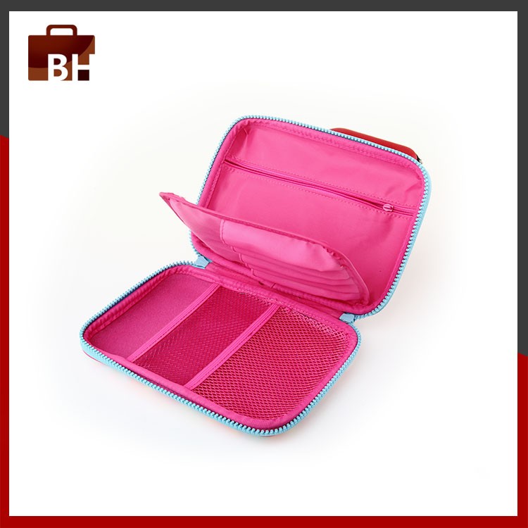 Design Logo Portable Durable Custom Carrying EVA Pencil Case