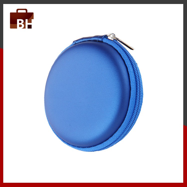Free Sample Promotion Gift Multifunction Round EVA Earphone Case